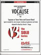 Vocalise Concert Band sheet music cover